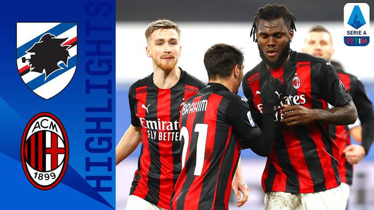 Video bàn thắng Sampdoria 1-2 Milan: Tận dụng sai lầm