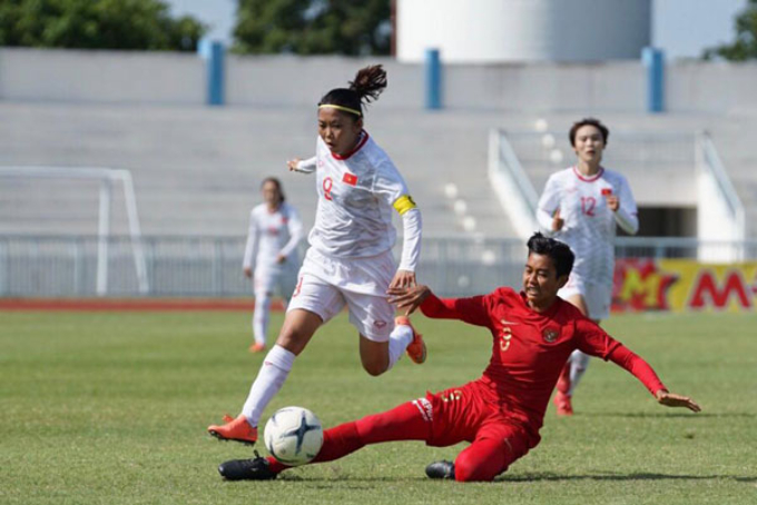 Highlights: Nữ Việt Nam 4-0 Nữ Myanmar ( Giải vô địch ĐNÁ 2019)