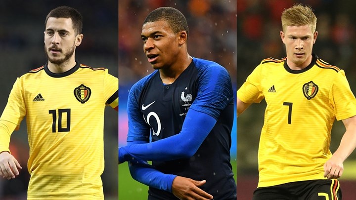 Đội hình ra sân Pháp vs Bỉ: Bất ngờ người thay Meunier