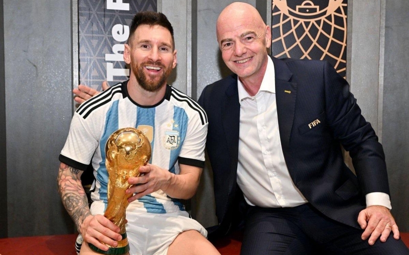 Chủ tịch FIFA muốn thấy Messi dự thêm một kỳ World Cup