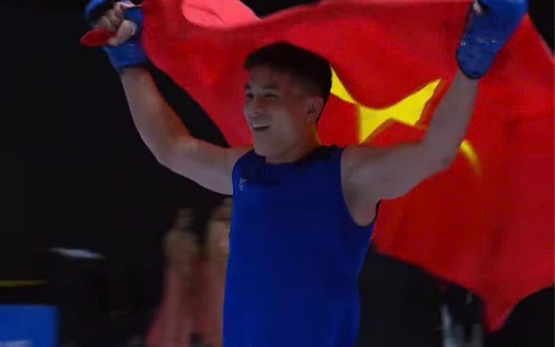 MMA Việt Nam có tấm HCV đầu tiên tại SEA Games 33