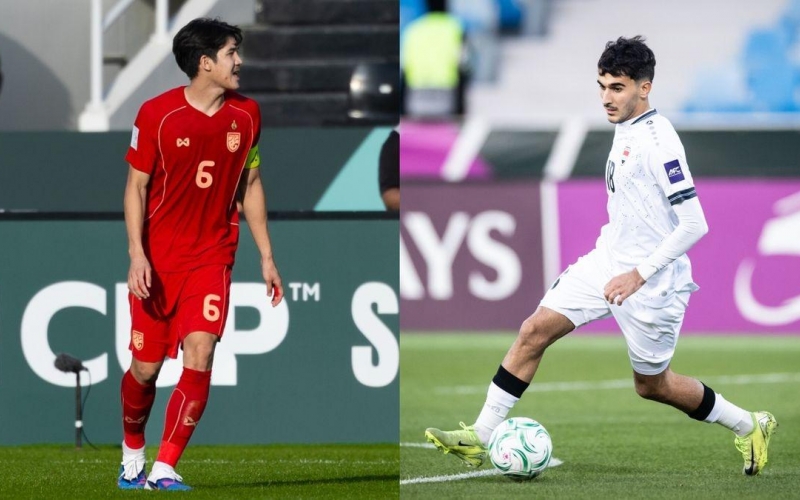Trực tiếp U23 Thái Lan vs U23 Iraq: Đã có đội hình