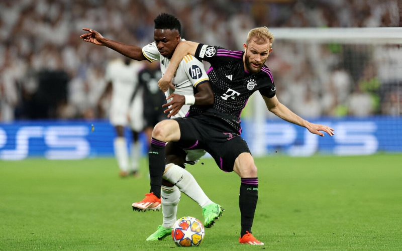 Trực tiếp Real Madrid 0-0 Bayern Munich: Tranh chấp quyết liệt