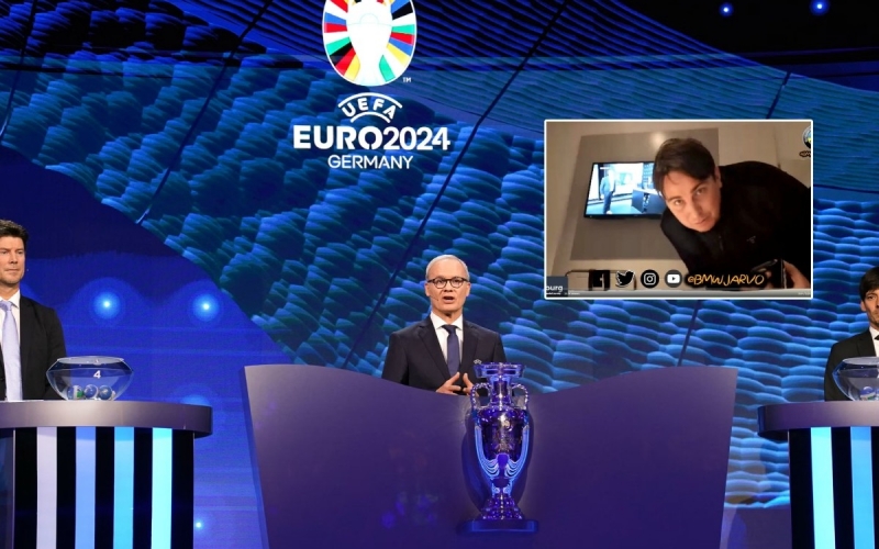 Lễ bốc thăm EURO 2024 dính 'phốt', UEFA lại thành trò hề sau tuyên bố thản nhiên