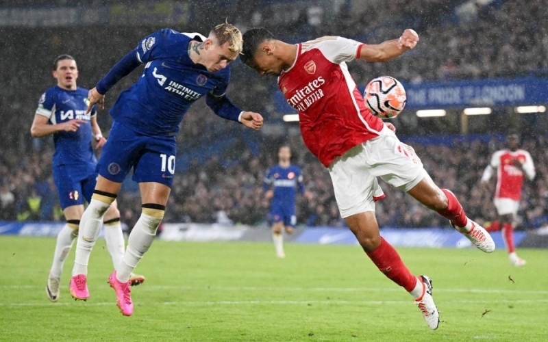 Trực tiếp Arsenal 5-0 Chelsea: Vỡ trận