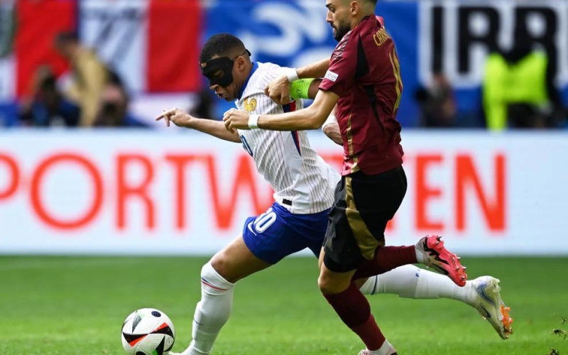 Trực tiếp Pháp 1-0 Bỉ: Muani tỏa sáng