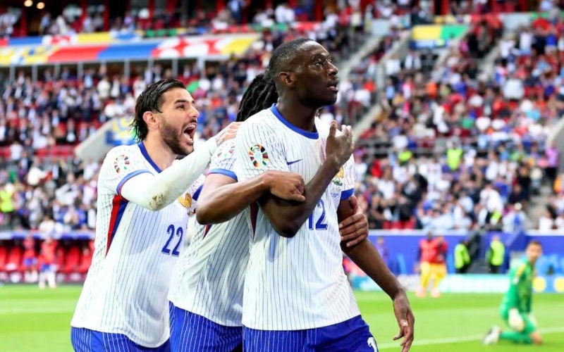Muani góp công, Pháp đánh bại Bỉ tiến thẳng vào tứ kết Euro 2024