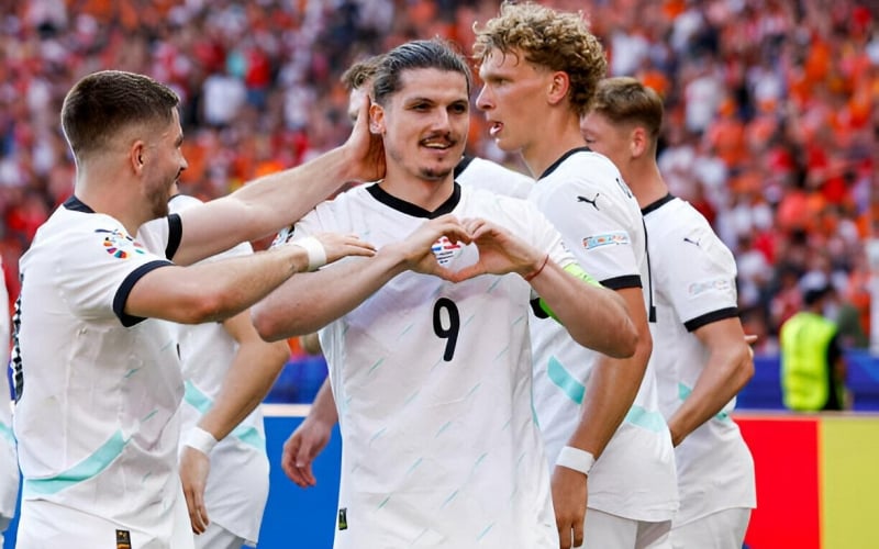 Đánh bại Hà Lan, Áo tạo cơn địa chấn tại bảng D Euro 2024