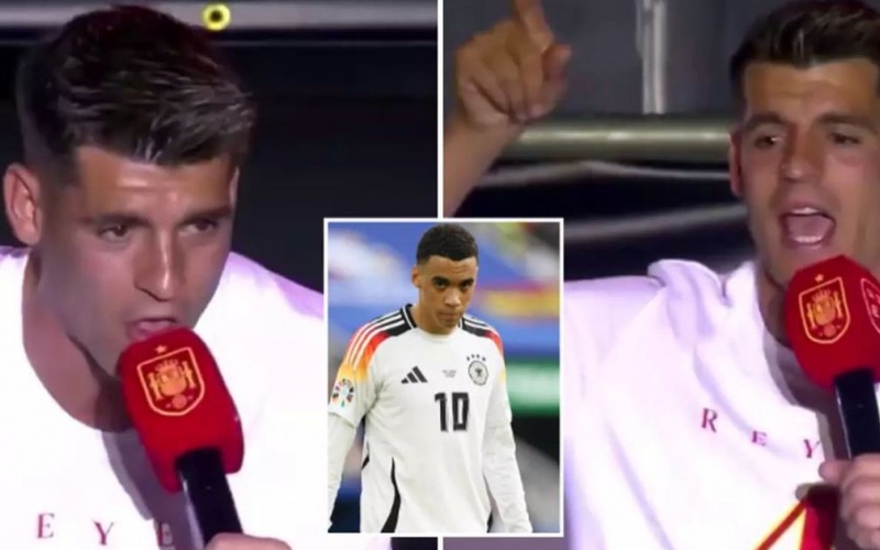 Ăn mừng chức vô địch Euro, Morata tranh thủ troll luôn thần đồng của Đức