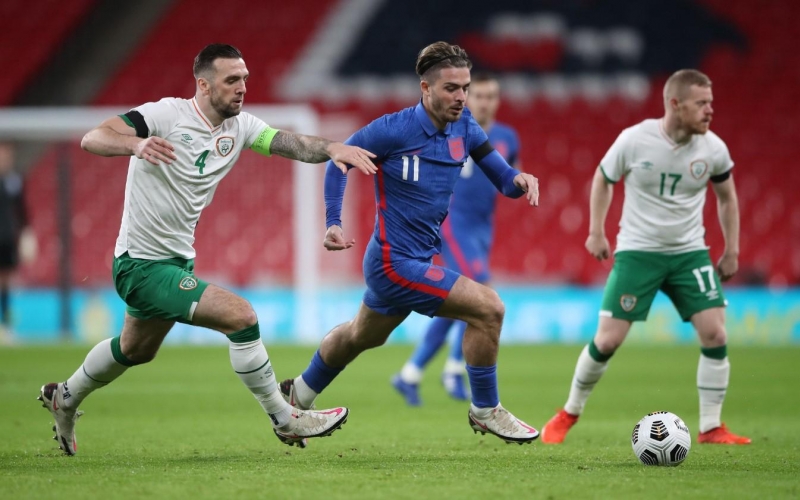 Trực tiếp Ireland 0-2 Anh: Thi đấu chậm lại