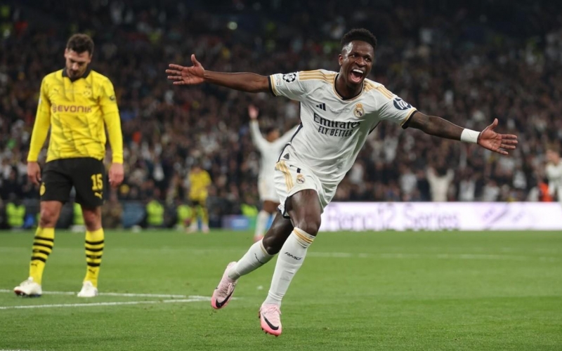 Trực tiếp Real Madrid 5-2 Dortmund: Vini hattrick