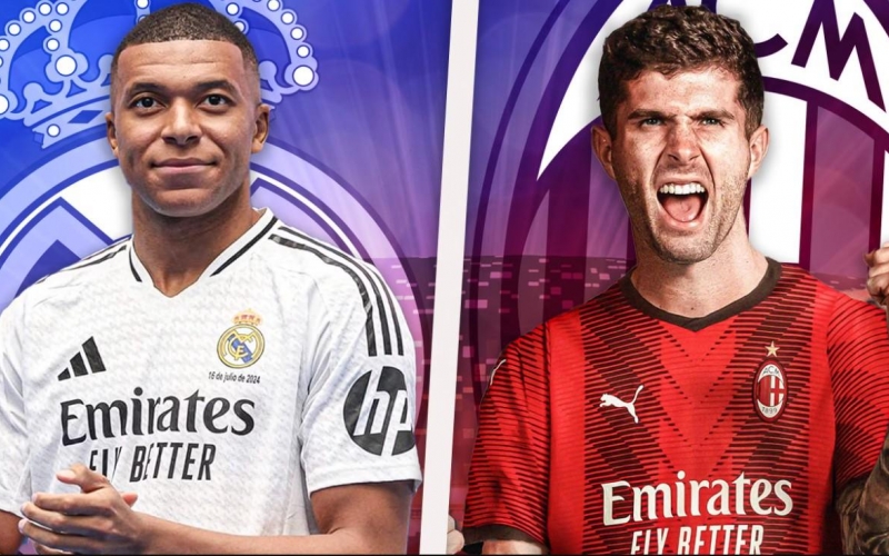 Trực tiếp Real Madrid 0-0 AC Milan: 3 điểm trong tầm tay