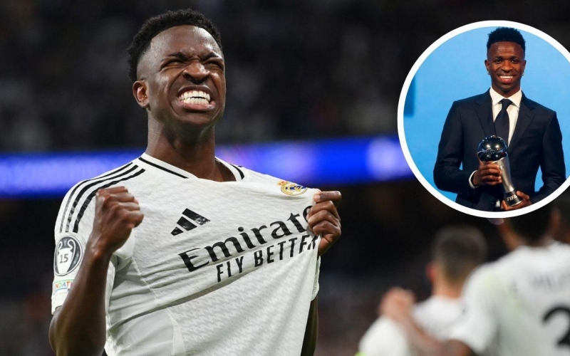 Vinicius sẽ được Real Madrid vinh danh đặc biệt