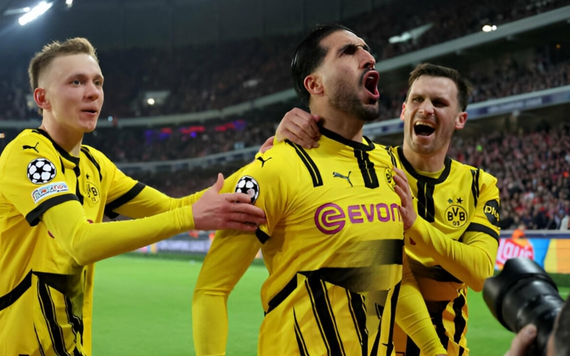 Ngược dòng ngoạn mục, Dortmund hạ Lille thẳng tiến tứ kết Champions League