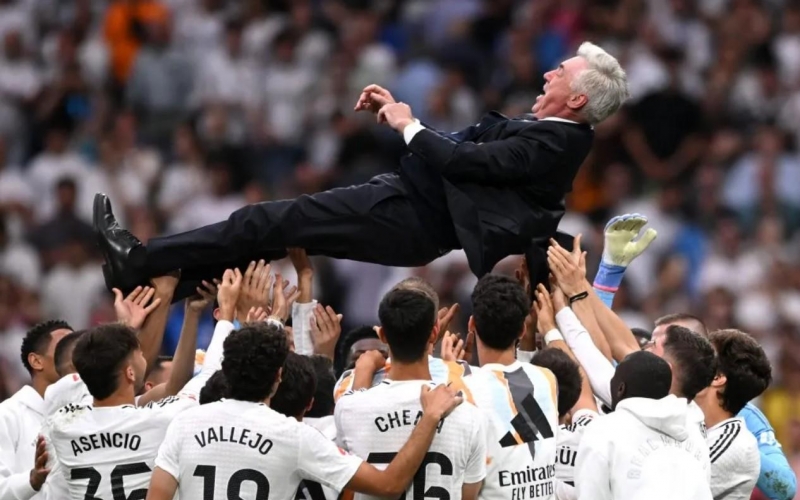 Carlo Ancelotti nói lời ruột gan sau cùng với Real Madrid