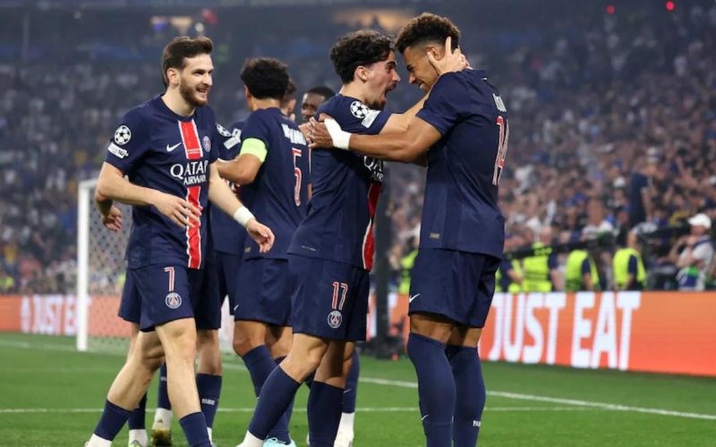 Trực tiếp PSG 4-0 Inter Milan: Dembele cú đúp kiến tạo