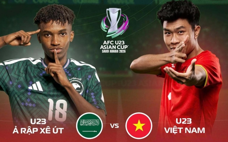 Siêu máy tính chỉ thẳng kết quả trận U23 Việt Nam vs U23 Ả Rập Xê Út