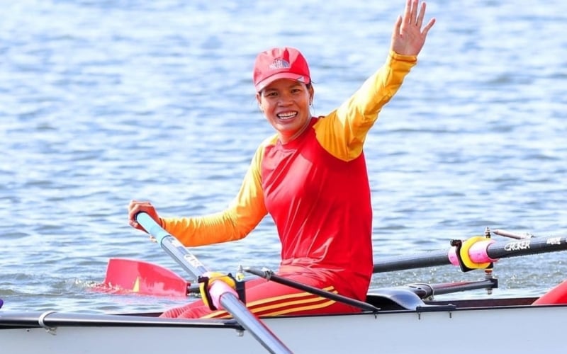 Tay chèo Phạm Thị Huệ giành vé vào tứ kết Olympic 2024