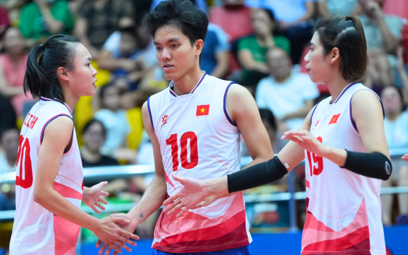 Trực tiếp bóng chuyền nữ Việt Nam 2-1 Thái Lan: Ngược dòng bản lĩnh