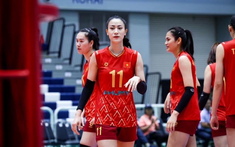 Bóng chuyền nữ Việt Nam thắng áp đảo trận ra quân SEA V.League 2025