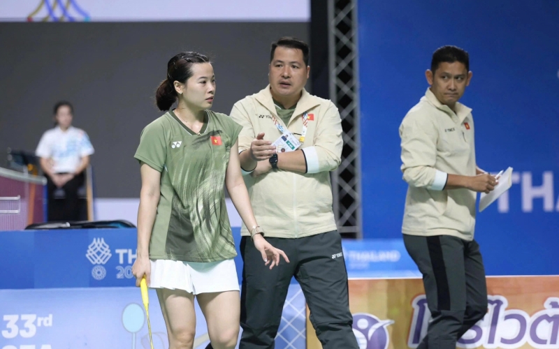 HLV ĐT cầu lông Việt Nam tự tin 'Át chủ bài' sẽ tiến sâu tại SEA Games 33