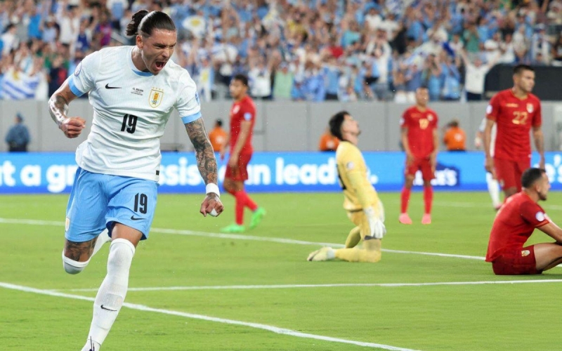 Nghiền nát Bolivia, Uruguay đặt một chân vào vòng knock-out Copa America 2024
