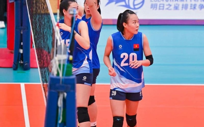 Trực tiếp bóng chuyền nữ Việt Nam 0-0 Trẻ Thượng Hải: Khởi đầu khó khăn