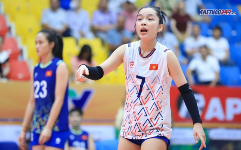 Trực tiếp bóng chuyền nữ U21 Việt Nam 1-1 U21 Thái Lan: Trở lại mạnh mẽ
