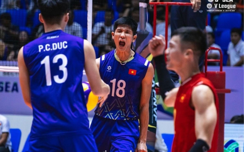 Trực tiếp bóng chuyền nam Việt Nam 0-0 Indonesia: Trận đấu bắt đầu