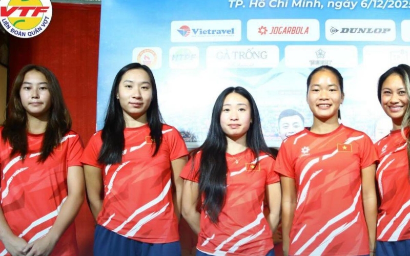 Quần vợt Việt Nam gặp đối thủ đẳng cấp thế giới trận ra quân SEA Games 33