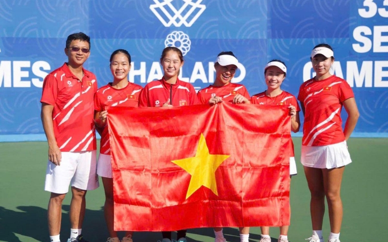Quần vợt Việt Nam lỡ hẹn với tấm huy chương SEA Games 33
