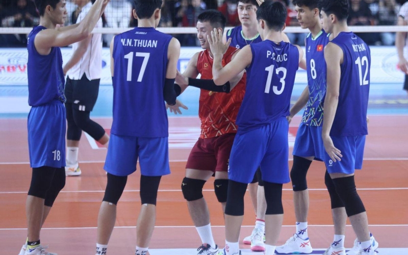 Trực tiếp bóng chuyền Việt Nam 0-0 Lào: Áp đảo