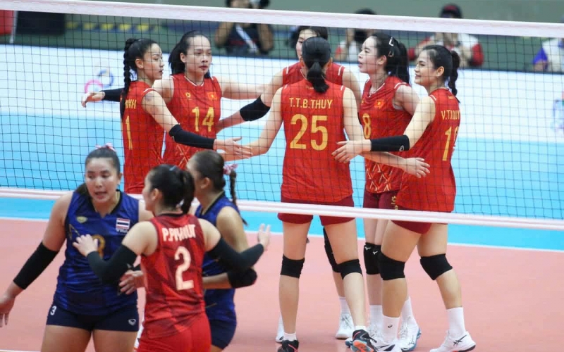 BXH chung cuộc bóng chuyền nữ SEA Games 33: Việt Nam giành HCB