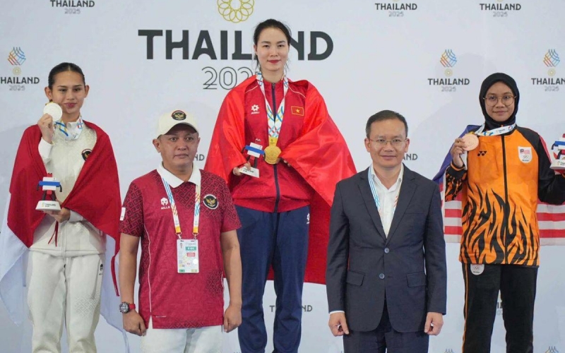 Karate Việt Nam áp đảo, nhất toàn đoàn 3 kì SEA Games liên tiếp