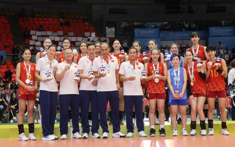 Nhìn lại trận chung kết SEA Games 33 giàu cảm xúc của bóng chuyền nữ Việt Nam