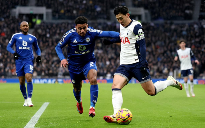 Trực tiếp Tottenham 1-0 Leicester City: Spurs áp đảo