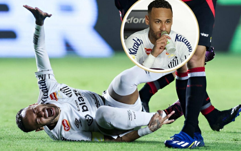 Neymar tái xuất không được như ý trong màu áo Santos