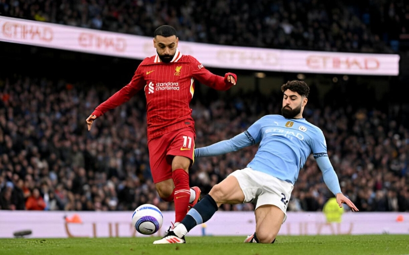 Trực tiếp Man City 0-1 Liverpool: Salah tỏa sáng