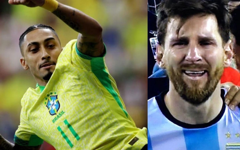 Raphinha xúc phạm Argentina khi không có Messi, sẵn sàng 'choảng nhau' ngoài sân