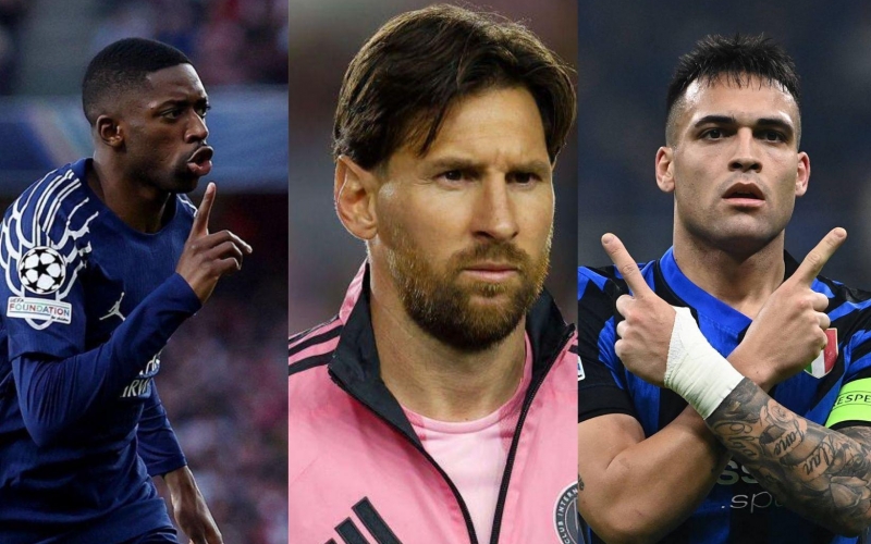 'Sống đủ lâu' để thấy Messi chung mâm với Dembele và Lautaro Martinez