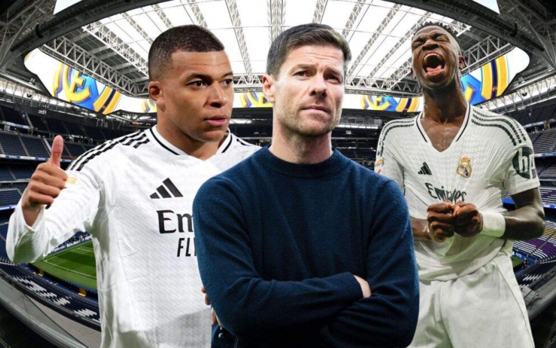 Xabi Alonso 'nắn gân' Mbappe và Vinicius