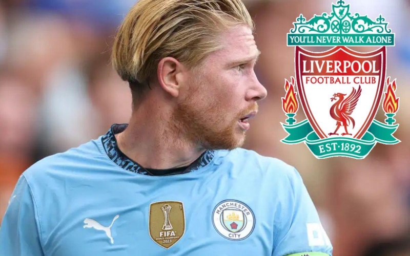 De Bruyne đàm phán gia nhập Liverpool