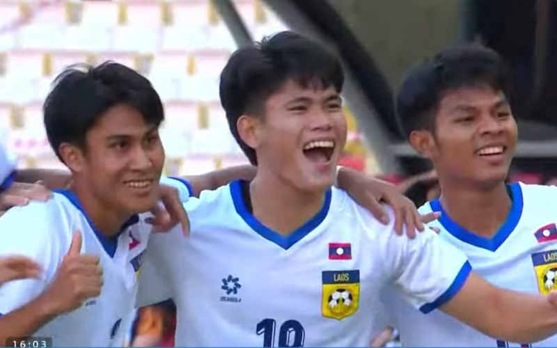 Trực tiếp U22 Malaysia 0-1 U22 Lào: Địa chấn