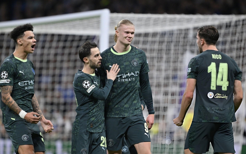 Haaland ghi bàn, Man City quật ngã Real Madrid ngay tại Bernabeu