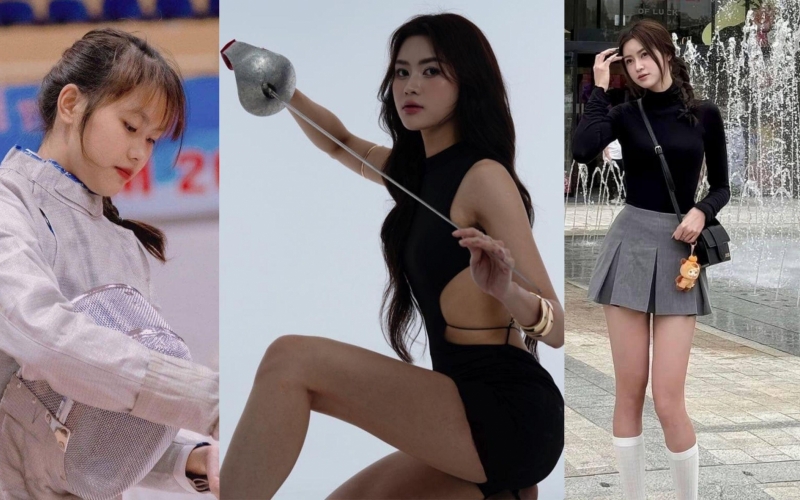 Mê mẩn với nhan sắc của hoa khôi đấu kiếm Việt Nam tại SEA Games 33