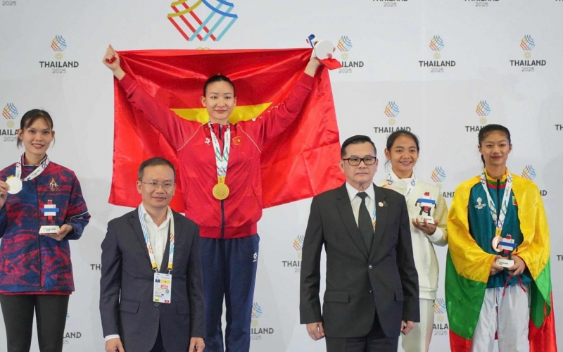 Bảng tổng sắp huy chương SEA Games 33 hôm nay 14/12: Việt Nam bứt phá