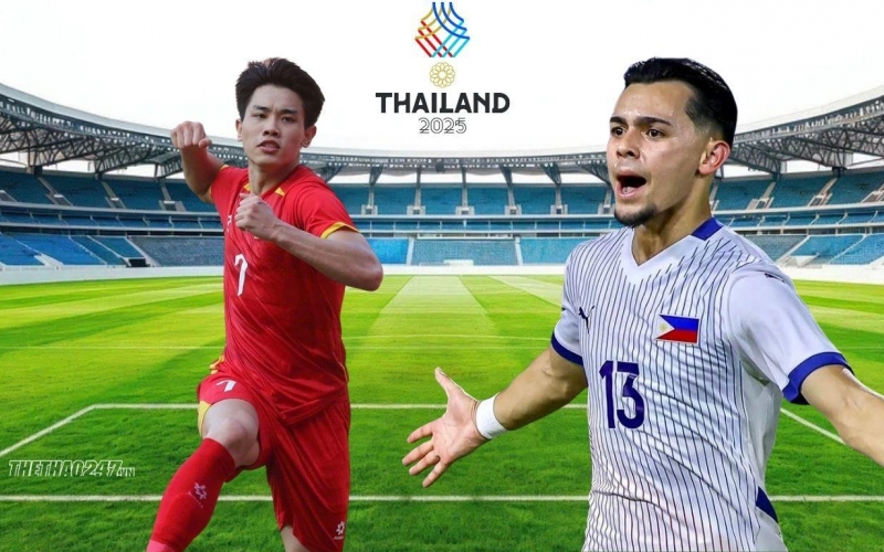 Trực tiếp U22 Việt Nam vs U22 Philippines, 15h30 hôm nay 15/12