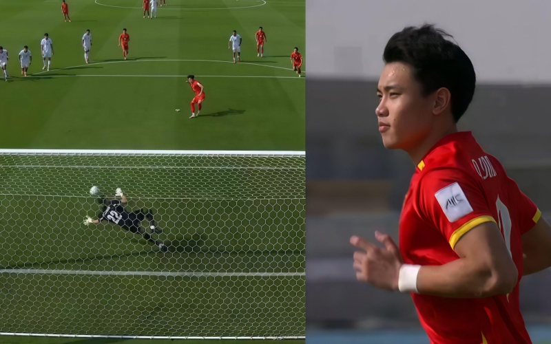 Trực tiếp U23 Việt Nam 1-0 U23 Jordan: Đình Bắc lập công