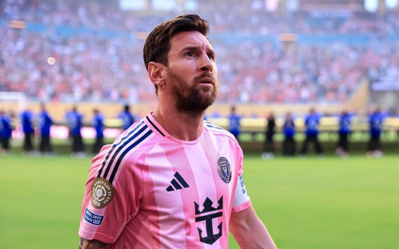 Trực tiếp Inter Miami 0-0 New York RB: Messi đá chính