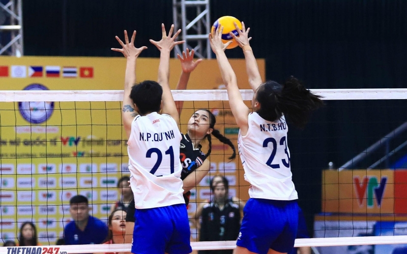 Trực tiếp bóng chuyền nữ U21 Việt Nam 1-1 U21 Thái Lan: Bám đuổi gắt gao